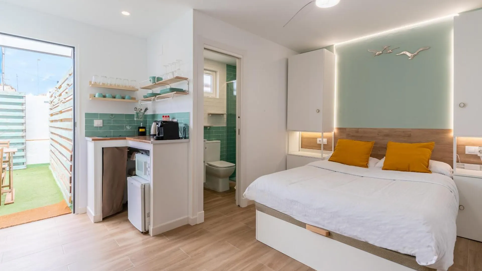 Azotea Rooftop Playa La Caleta 加的斯